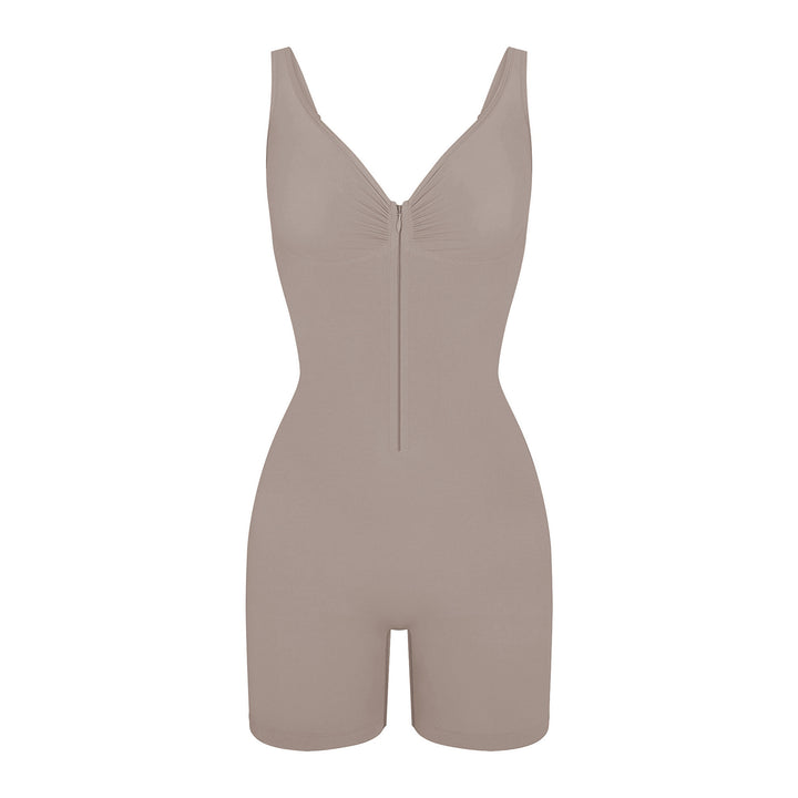 Seamless Tummy Control and Butt Lift Shapewear Bodysuit - Aurelle StudioAurelle StudioAurelle StudioSU00056569-Khaki-4XL5XLKhaki4XL5XL
