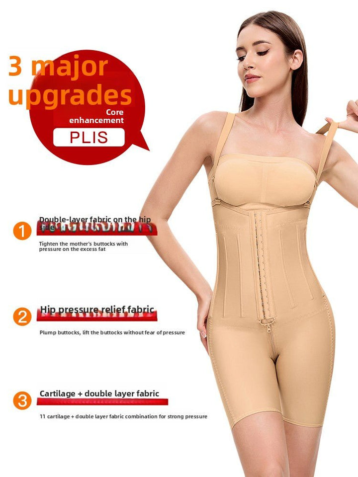 Post - Surgery Shapewear for Waist and Abdomen Liposuction - Aurelle StudioAurelle StudioAurelle StudioSU00031793-Skin ColorRegular Fabric-XXSRecommended Weight Below 40kgSkin ColorRegular FabricXXSRecommended Weight Below 40kg