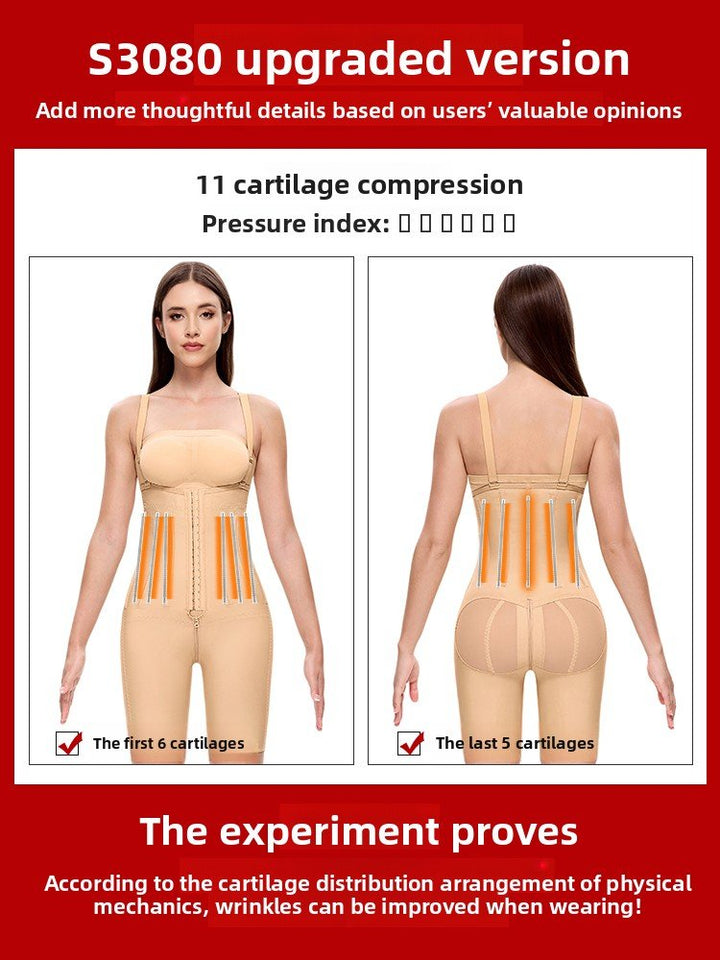 Post - Surgery Shapewear for Waist and Abdomen Liposuction - Aurelle StudioAurelle StudioAurelle StudioSU00031793-Skin ColorRegular Fabric-XXSRecommended Weight Below 40kgSkin ColorRegular FabricXXSRecommended Weight Below 40kg